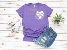 Load image into Gallery viewer, Blessed mama tee shirt
